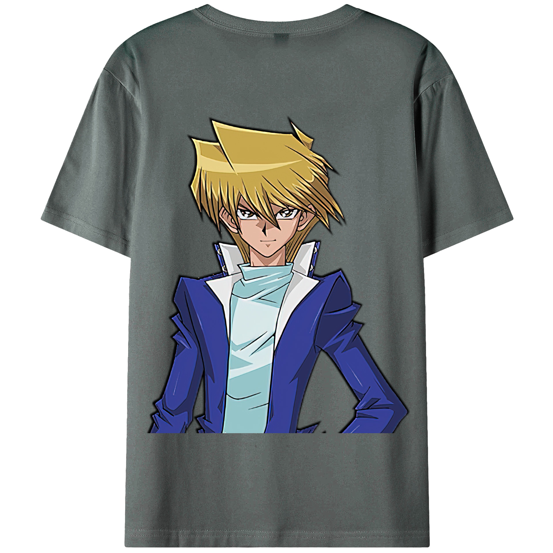 （画像用） 遊☆戯☆王 Yu-Gi-Oh! 綿100％半袖Tシャツ（背面プリント）